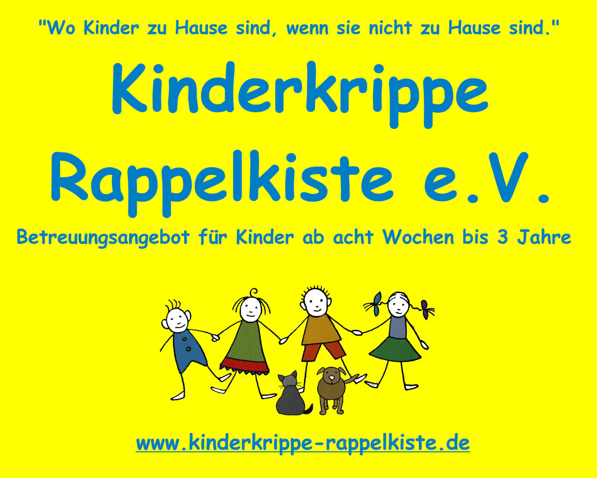 Logo: Kinderkrippe Rappelkiste e.V.
