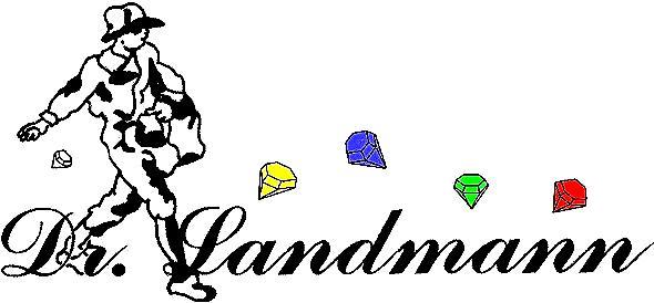 Logo: Dr. Landmanns Mineralienwelt