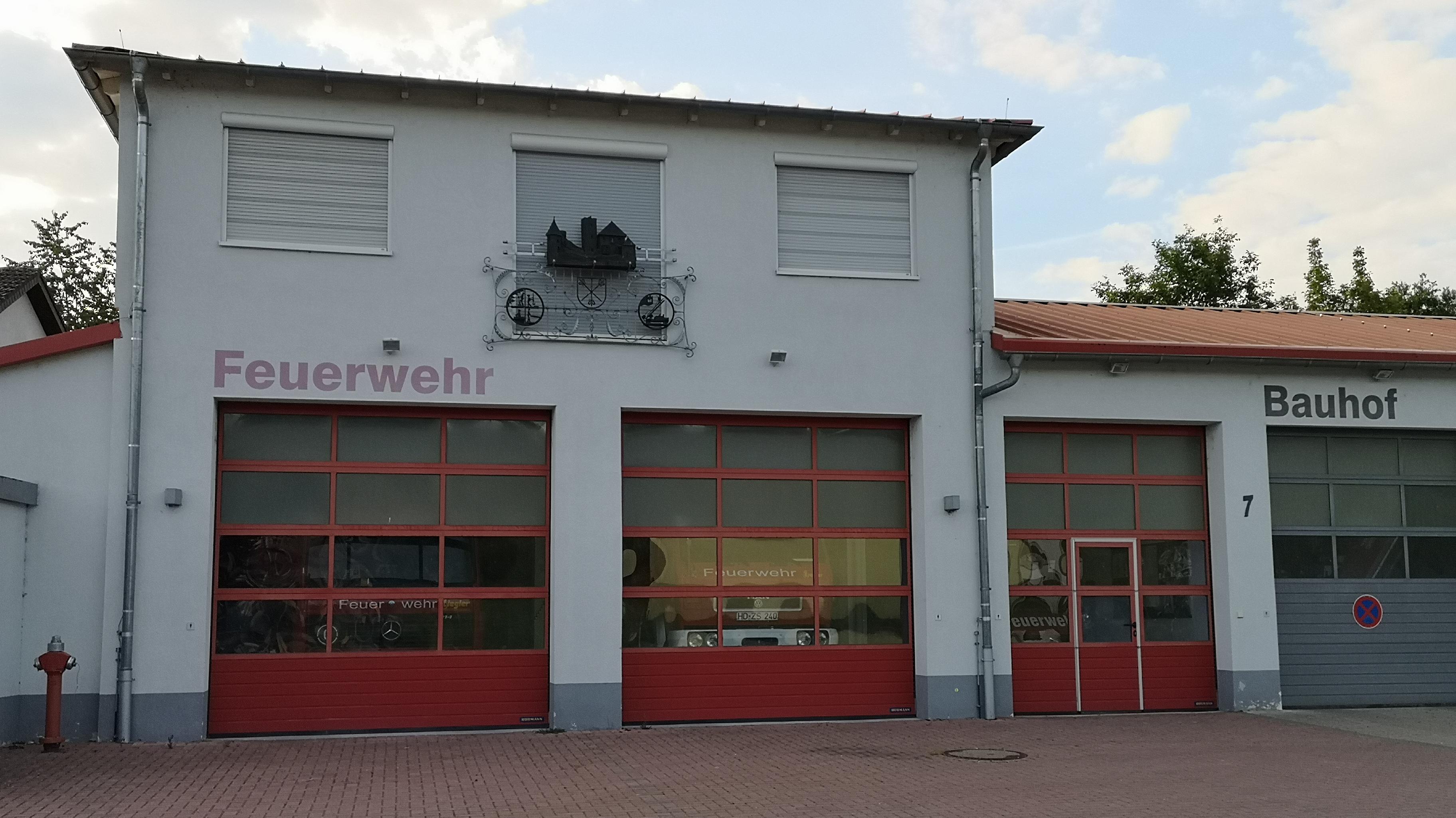  Gerätehaus Freiwillige Feuerwehr Neidenstein - das Bild wird mit Klick vergrößert 